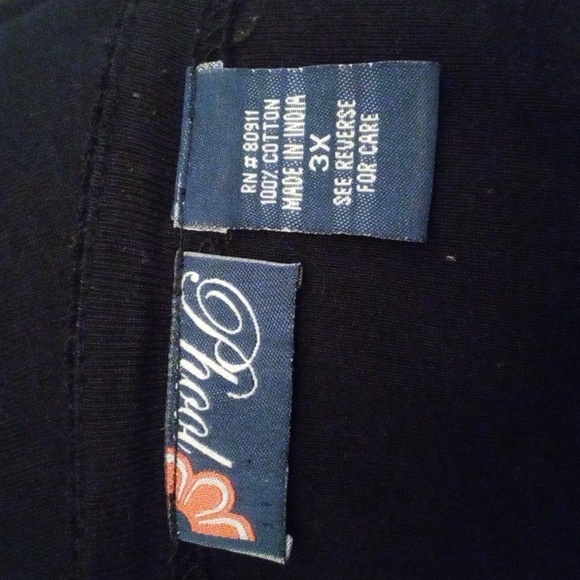 Embroidered Knit Top 3X - Picture 5 of 7